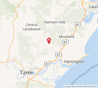 Map of Langley Vale, New South Wales