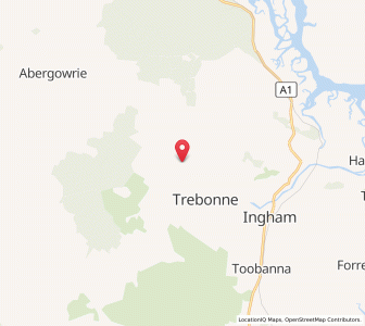 Map of Lannercost, Queensland