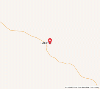 Map of Laura, Queensland