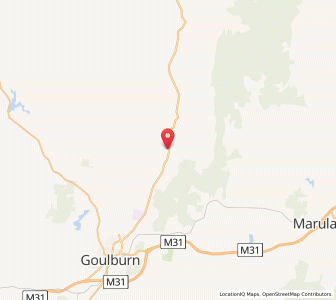 Map of Laurieleigh, New South Wales