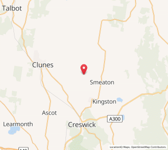 Map of Lawrence, VictoriaVictoria