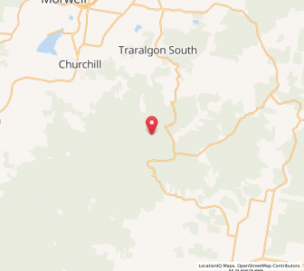 Map of Le Roy, VictoriaVictoria