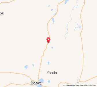 Map of Leaghur, VictoriaVictoria