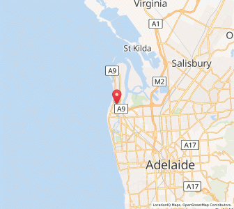 Map of Lefevre Penninsula, South Australia