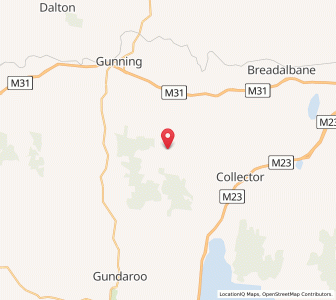 Map of Lerida, New South Wales