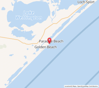 Map of Letts Beach, VictoriaVictoria