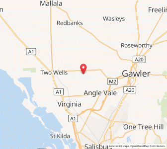 Map of Lewiston, South Australia