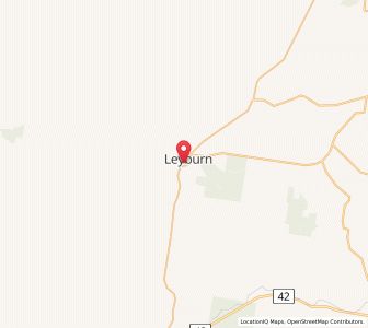 Map of Leyburn, Queensland