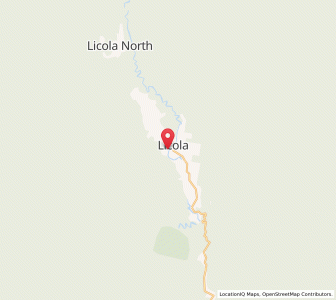 Map of Licola, VictoriaVictoria