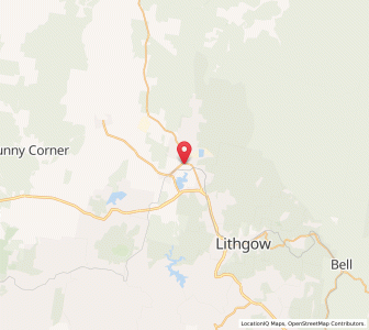 Map of Lidsdale, New South Wales