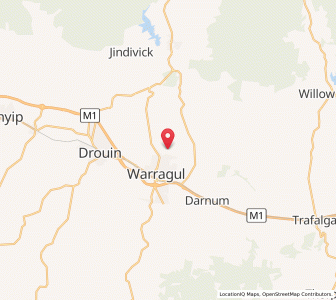 Map of Lillico, VictoriaVictoria