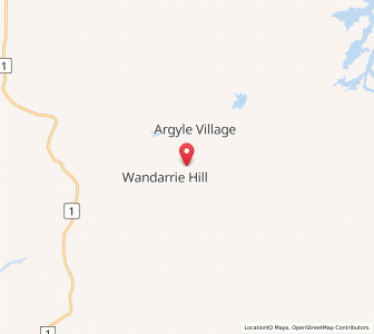 Map of Limestone Creek Village, Western Australia