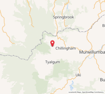 Map of Limpinwood, New South Wales