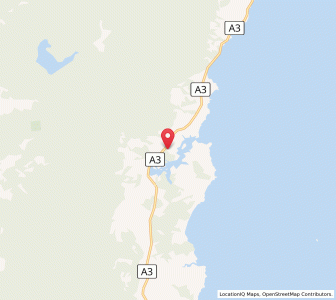 Map of Little Swanport, TasmaniaTasmania