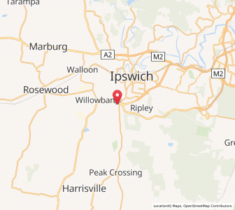 Map of Loamside, Queensland