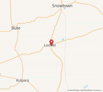 Map of Lochiel, South Australia