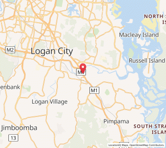 Map of Loganholme, Queensland