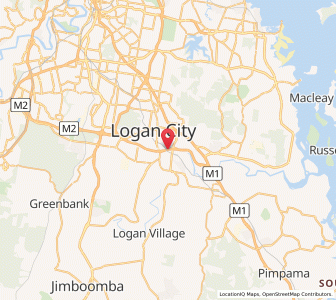 Map of Loganlea, Queensland