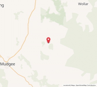 Map of Lower Botobolar, New South Wales