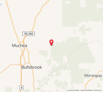 Map of Lower Chittering, Western Australia