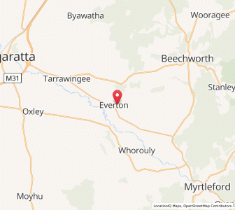 Map of Lower Everton, VictoriaVictoria