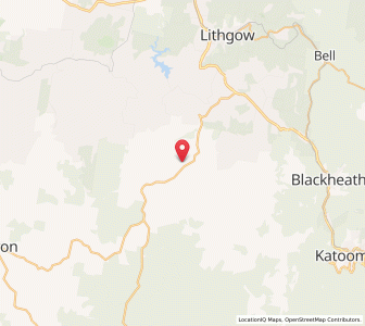 Map of Lowther, New South Wales