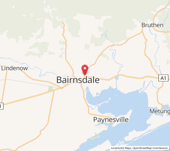 Map of Lucknow, VictoriaVictoria