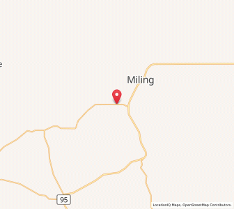 Map of Lyons Camp, Western Australia