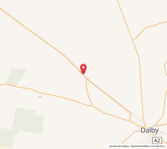 Map of Macalister, Queensland