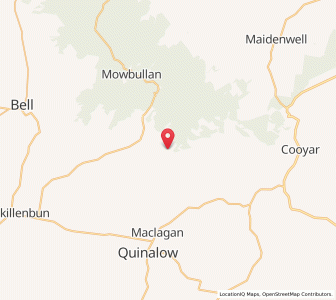 Map of Maclagan West, Queensland