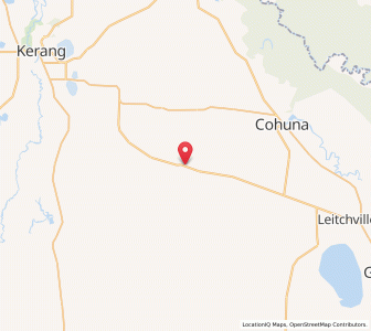 Map of Macorna North, VictoriaVictoria