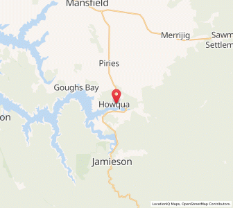 Map of Macs Cove, VictoriaVictoria