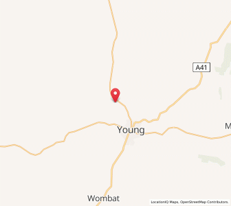 Map of Maimuru, New South Wales