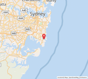 Map of Malabar, New South Wales