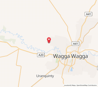 Map of Malebo, New South Wales