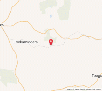 Map of Mandagery, New South Wales