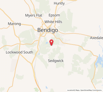 Map of Mandurang, VictoriaVictoria