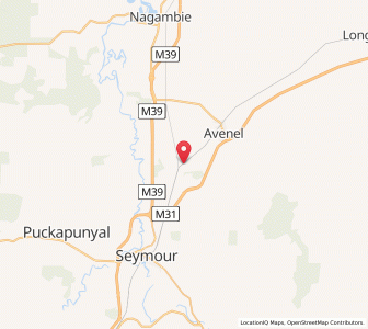 Map of Mangalore, VictoriaVictoria