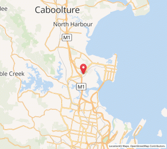 Map of Mango Hill, Queensland