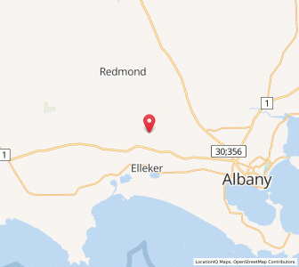 Map of Marbellup, Western Australia