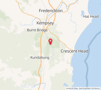 Map of Mariaville, New South Wales