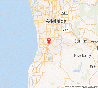 Map of Marion, South Australia