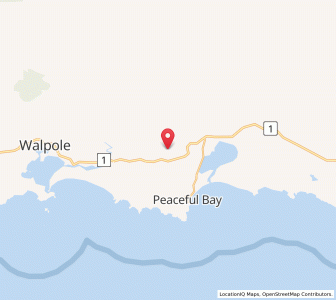 Map of Marks, Western Australia