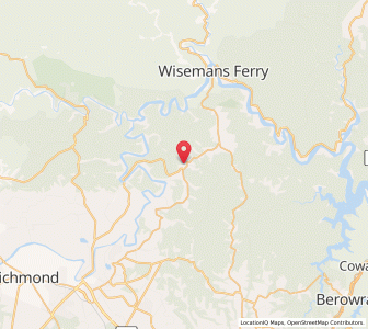 Map of Maroota, New South Wales