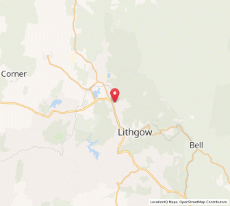 Map of Marrangaroo, New South Wales