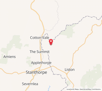 Map of Maryland, New South Wales