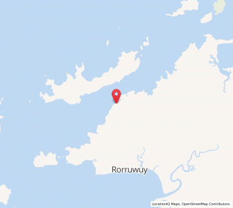 Map of Mata Mata, Northern Territory