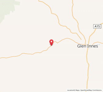 Map of Matheson, New South Wales