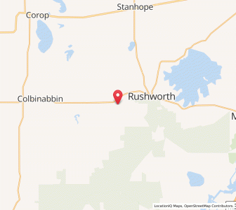 Map of Mathiesons, VictoriaVictoria