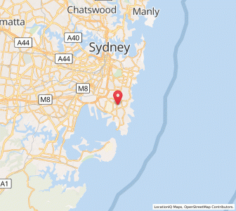 Map of Matraville, New South Wales